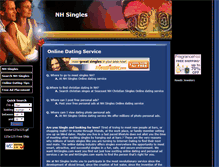 Tablet Screenshot of nhsingles.com